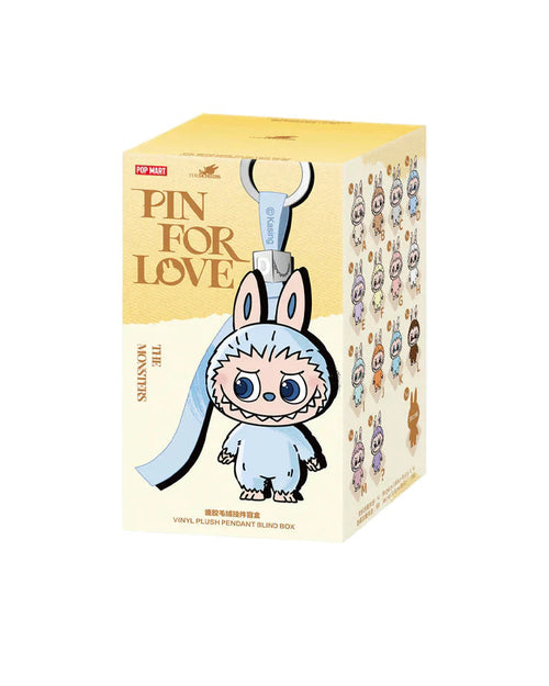 THE MONSTERS PIN FOR LOVE SERIES-Vinyl Plush Pendant Blind Box