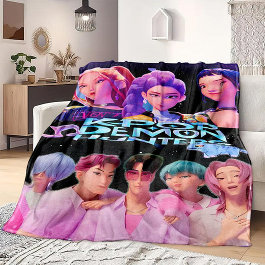 K-Pop Demon Hunter Blanket