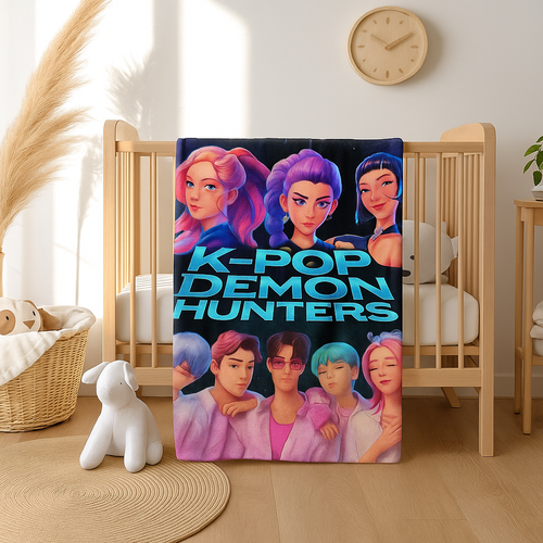 K-Pop Demon Hunter Blanket