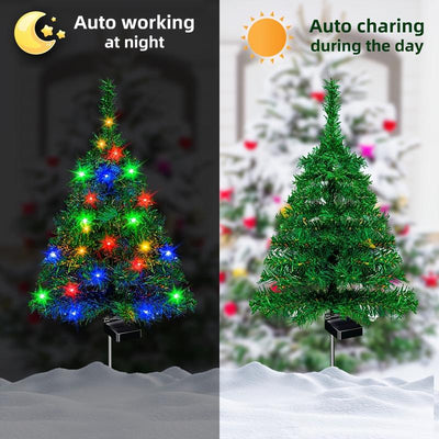 Solar Christmas Tree Lights